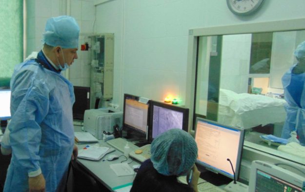 В Ставропольской краевой клинической больнице внедрили методику внутрисосудистого УЗИ во время операций на сердце и артериях