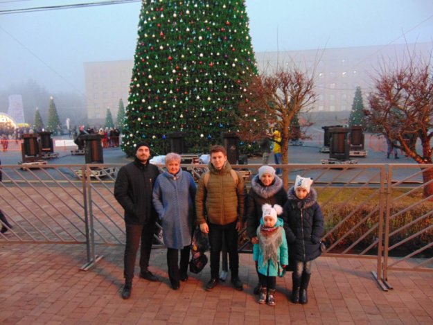 На открытии главной елки Ставрополя