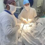Нейрохирурги СККБ провели первую операцию с видеоскопической ассистенцией 